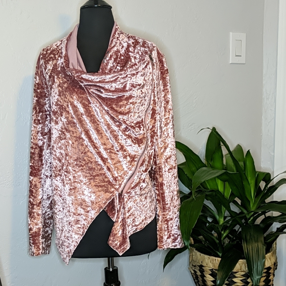 BLANKNYC Velvet Jacket